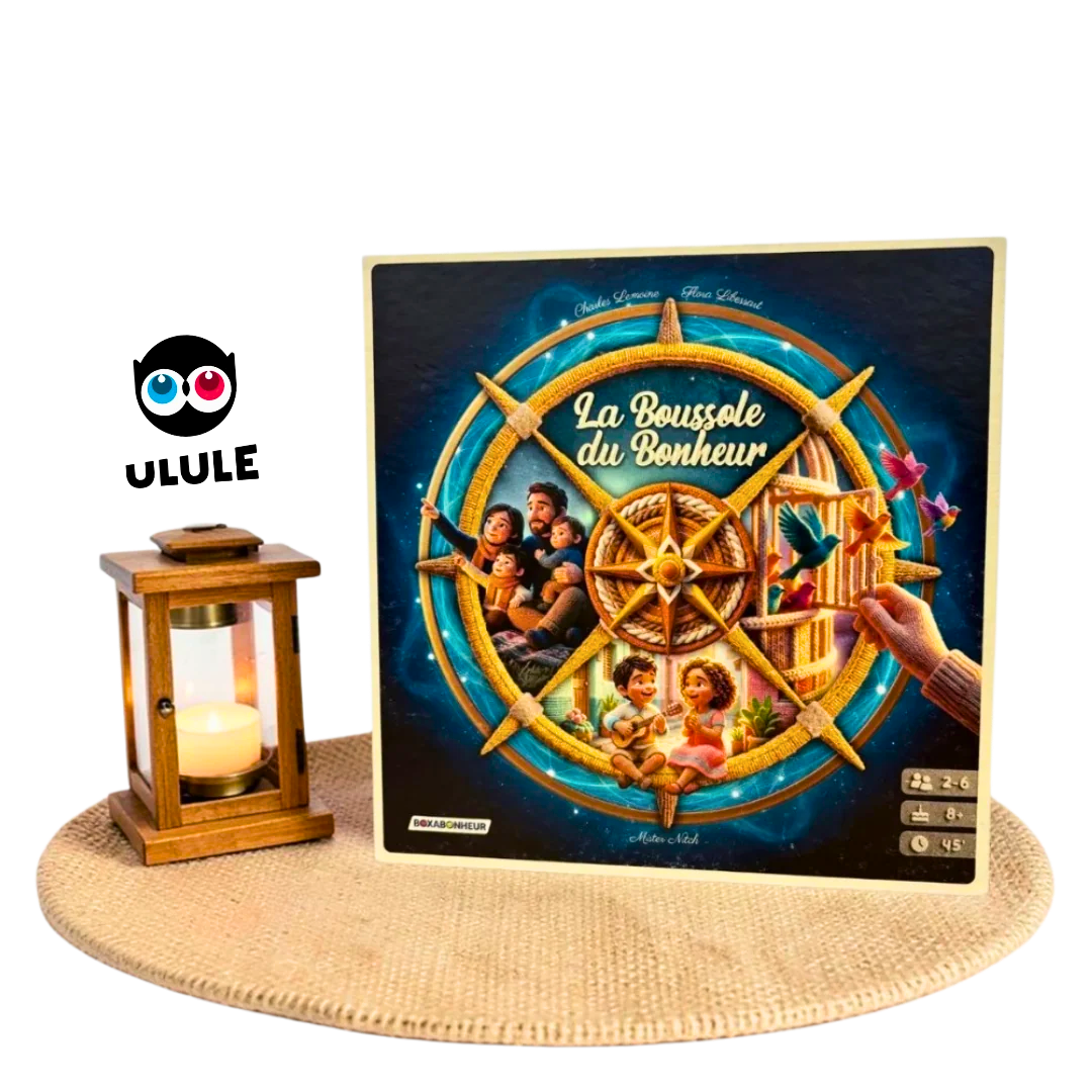 La boîte de la Boussole du Bonheur